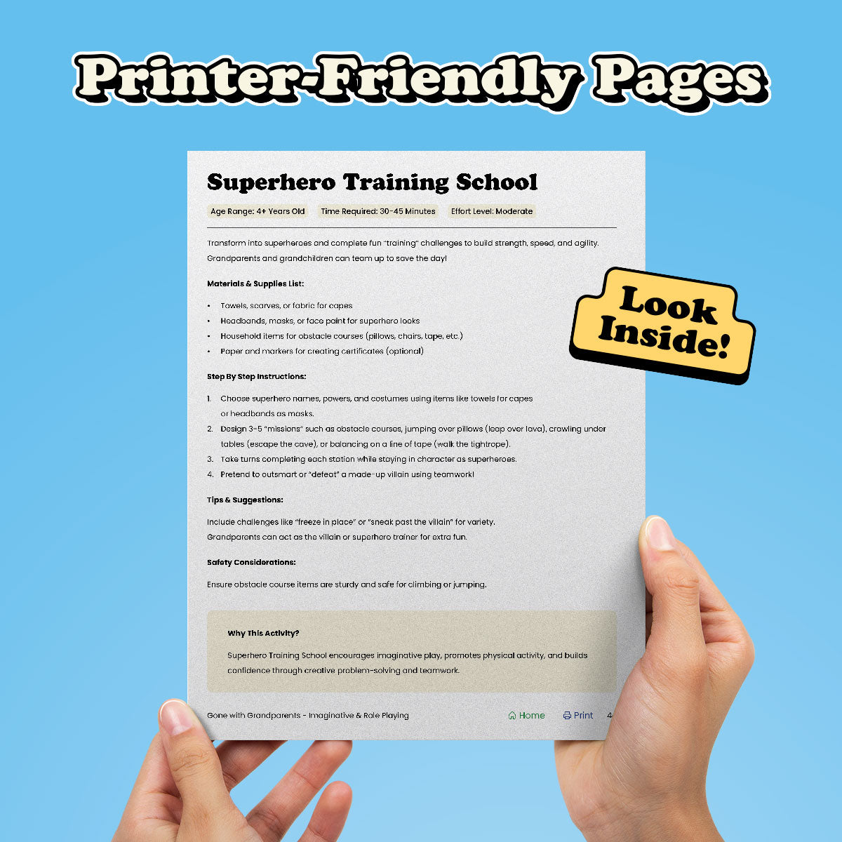 Grandparent Activity Guide